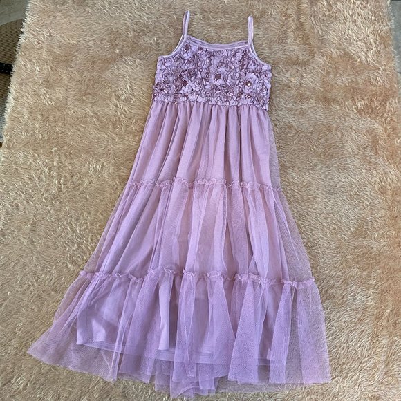 Lilt Lavender Kids Dress Size 8 - Picture 4 of 10